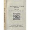 Università di Genova - Istituto Storia M Miscellanea storica ligure anno I N. 2 Piero Bolchini