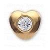 Sanico Inverness Orecchini Cuore Crystal Placcati Oro R25c1