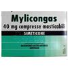 Johnson & Johnson Mylicongas 50 compresse Masticabili 40mg