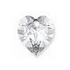 Sanico Orecchino Post Foratura Swarovski Crystal Heart Articolo Bjt964