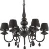 Ideal Lux Lampada a sospensione BLANCHE SP6 nero di Ideal Lux