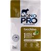 Monopro lo specialista Adult Mini Grain Free Tacchino - 2 Kg - Crocchette Monoproteiche Cane