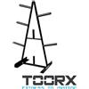 RASTRELLIERA PORTA DISCHI GHISA FORO Ø 25mm TOORX