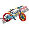 Dino Bikes Bici per Bambino Bicicletta Dino Bikes Sonic Taglia 16"
