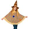 WIDMANN SCARECROW (poncho, hat) - (One Size Fits Most Children)