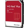 Western Digital WD Red Plus - Disco rigido interno da 8 TB NAS da 3,5, classe 5640 giri/min, SATA 6 Gb/s, CMR, 128 MB di cache