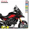 Adesivo compatibile DUCATI Multistrada 1200/1200S 2010-2014 CARENE MT KA 2B