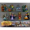 Set 8 Mini Figure PIC-NIC Serie MEDIEVALI MEDIOEVO Gashapon Tipo KINDER
