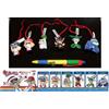 YUJIN Japan Set 6 Figure YATTAMAN Danglers TRIO DROMBO JANET Yujin