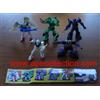BANDAI RARO SET 5 Figure Modellini Robot GUNDAM Serie PART 5 BANDAI Gashapon