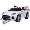 Jaguar Auto Macchina Elettrica per Bambini Jaguar F-TYPE SVR S. Pelle 12V Bianco
