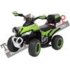 Tecnobike Shop Quad Elettrico Per Bambini Mini Quad Deluxe 6V - Verde