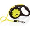 flexi Guinzaglio flexi New Neon - 5 m -tg.: fino a 15 kg, 5 m