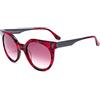 ITALIA INDEPENDENT 0801-053-ACE Occhiali da Sole, Rosso (Rojo), 52.0 Donna