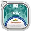 Almo Nature Daily Pesce Bianco e Riso 100g Vaschetta Cani Adulti