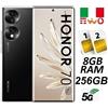 HONOR 70 5G 8GB RAM 256GB BLACK GARANZIA ITALIA BRAND CON SERVIZI GOOGLE PLAY