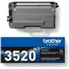 Brother TN-3520 ORIGINALE Brother toner nero 20000 pagine L6400/ L6900/ L6950 FATTURABIL
