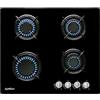 APELSON ACGI 4060 BK Incasso Gas Nero piano cottura