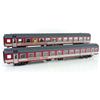 ViTrains/ Pi.r.a.t.a. PIV81512L Set "Carrozza Video" + "Carrozza Conferenze" FS