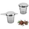 2 Pcs Infusore Da Tè In Acciaio Inox E Silicone Infusers Tè Per Fogli  Staccabili Tea Infusori The E Tisane Filtri Colino The Infusore Infusore  Per Tè Sfuso Riutilizzabile Per Teiere Tazze