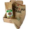 BlendNature Caffè in grani 1kg Naturale Brasile 100% Arabica-Valutato 85 punti dalla Specialty Coffee Association (SCA) per il suo sapore e aroma-Regalo di un sacchetto di autentico caffè Juta del Cafe do Brasil