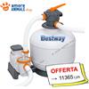 Bestway 58497 Pompa FILTRO a SABBIA Flowclear → 5.678 Lt/h per Piscine / Intex