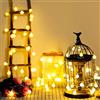 EvaStary 6M 40LED Lucine LED Decorative per Camera, luci a forma di globo fata Kawaii per la decorazione di interni ed esterni, camera da letto, matrimonio,decorazione del patio, bianco caldo