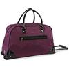 BEBE Borsone Rolling Donna, Viola scuro, Borsone arrotolabile
