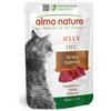 Almo Nature HFC Jelly - Alimento Umido per Gatti Adulti - Tonno - Human-Grade, Gluten-Free, Monoproteico - 55g (Confezione da 24)
