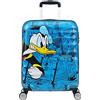 American Tourister Wavebreaker Bagaglio a Mano Disney, Spinner S (55 cm - 36 L), Blu (Donald Duck)