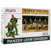 Wargames Atlantic World Ablaze - La seconda guerra mondiale 1939-1945: Divisione tedesca Panzer Lehr (30 figure in plastica dura multiparte da 28 mm)..