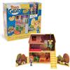 Grandi Giochi TPG02001, TOPO GIGIO, Casa di Gigio con 2 Personaggi inclusi