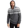 Leif Nelson - Maglione norvegese da uomo. con cappuccio, antracite., M