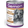 Monge Gemon Dog Adult Medium Bocconi 415 gr - Pollo e Riso Cibo Umido per Cani