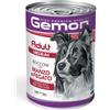 Monge Gemon Dog Adult Medium Bocconi 415 gr - Manzo e Fegato Cibo Umido per Cani