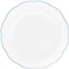 BITOSSI HOME PIATTO FRUTTA 21 CM, PETALO AZZURRO