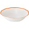 BITOSSI HOME INSALATIERA 24 CM, PETALO ARANCIO RUGGINE