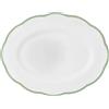 BITOSSI HOME VASSOIO OVALE 36 CM, PETALO VERDE