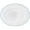 BITOSSI HOME VASSOIO OVALE 36 CM, PETALO AZZURRO