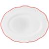 BITOSSI HOME VASSOIO OVALE 36 CM, PETALO ROSA