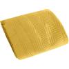 Eurofirany Esclusiva coperta Glamour 200 x 220 cm, 170 x 210 cm, tessuto (Sofia, giallo, 170 x 210 cm)