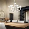 Ideal Lux Lampadario a sospensione BON BON SP6 bianco di Ideal Lux