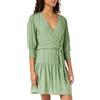 Minus Salmia Short Dress 2 Donna, Verde (3009 Basil Green), 44
