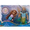 JAKKS PACIFIC GERMANY GMBH Jakks Pacific Disney Petite The Little Mermaid La Sirenetta Ariel e Re Tritone