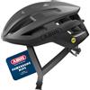 Abus, Casco per bici da corsa ABUS PowerDome MIPS, casco da bici leggero con sistema di ventilazione avanzato e protezione contro gli impatti, Made in Italy, per uomo e donna, argento, taglia S