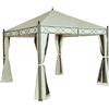 YEPPON Gazebo Acciaio Santo Domingo Mt.3X3