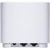 ASUS ZenWiFi XD4 Plus - Set di 3 sistemi AX1800 Whole-Home Mesh WiFi 6 (fino a 445 m², AiMesh, AiProtection, fissaggio a parete, controllo app), colore: Bianco
