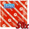 Durex London Rot 50 pack