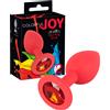You2Toys Colorful Joy Jewel Plug Small Red