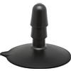Doc Johnson Vac-U-Lock Black Suction Cup Plug Large